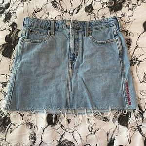 Calvin Klein Denim Mini Skirt